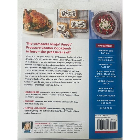 Ninja Foodi Pressure Cooker & XL Pro Air Oven Cookbook Set - Picture 2 of 4